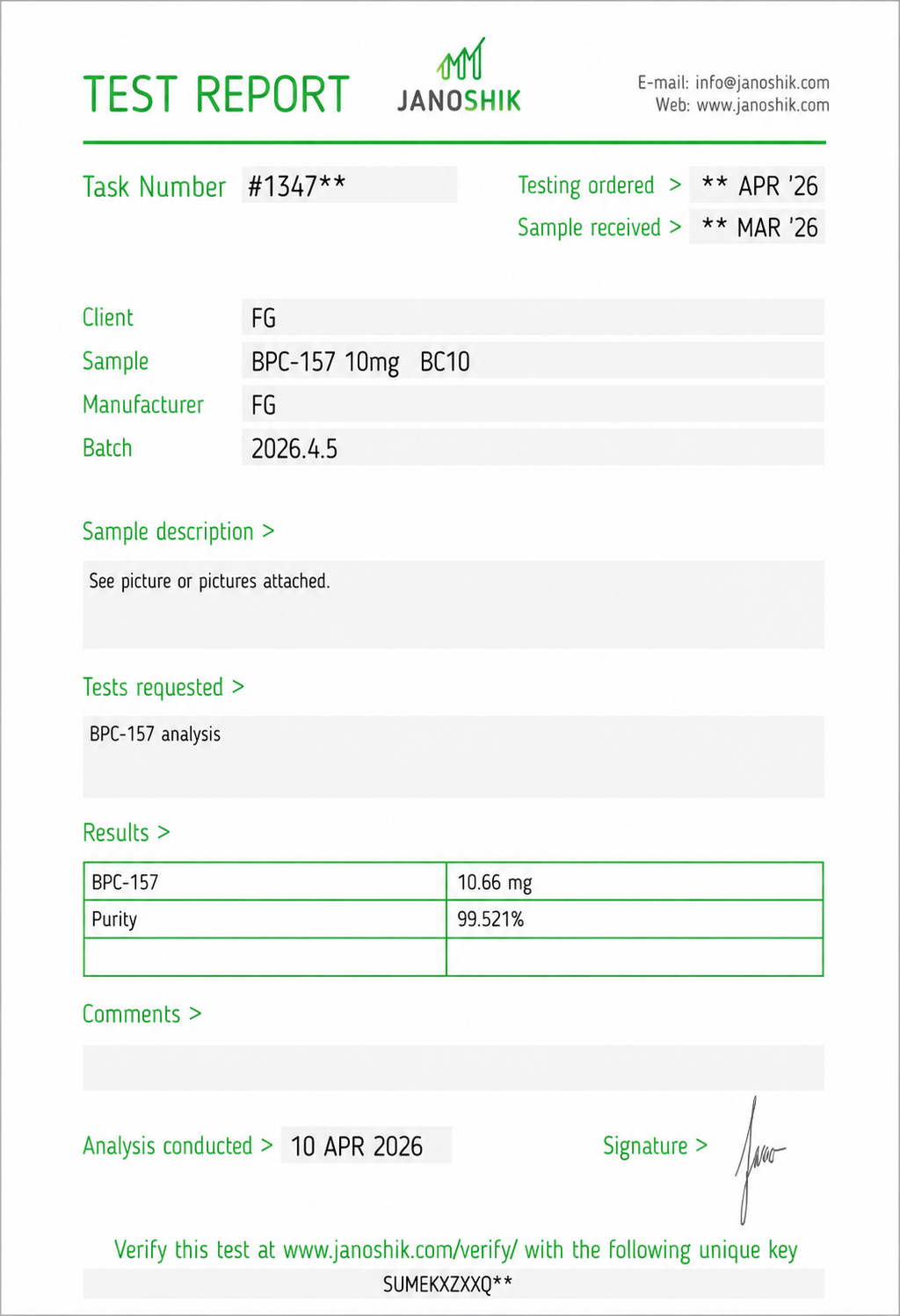 BPC-157 - 10mg