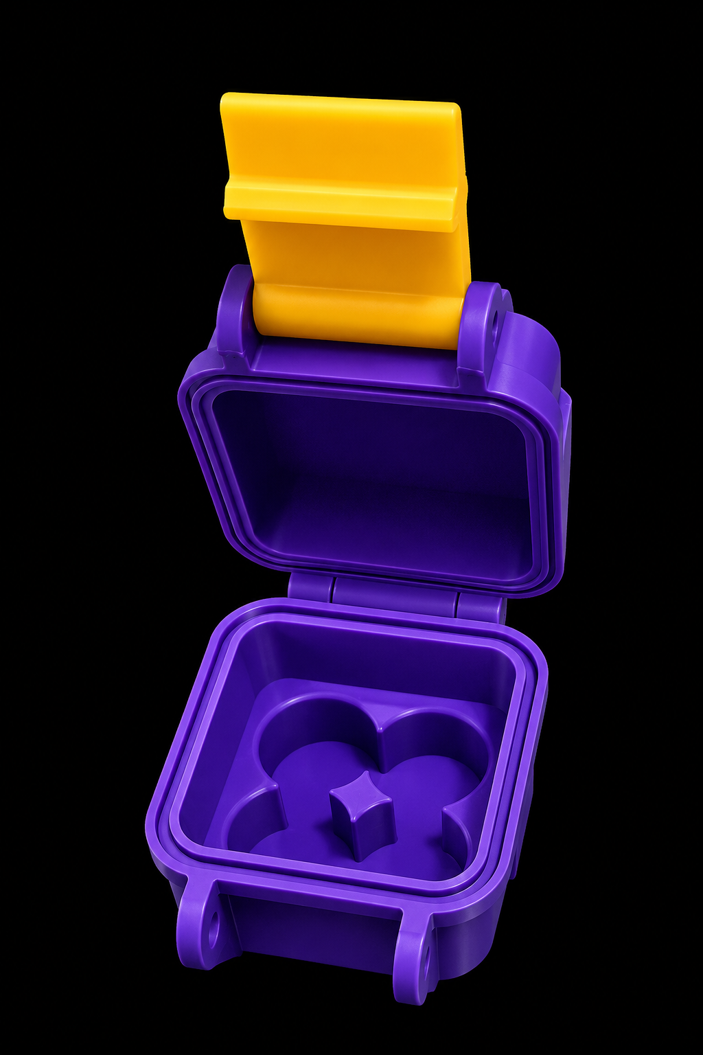 4-Vial Storage Case for Standard 3ml Vials