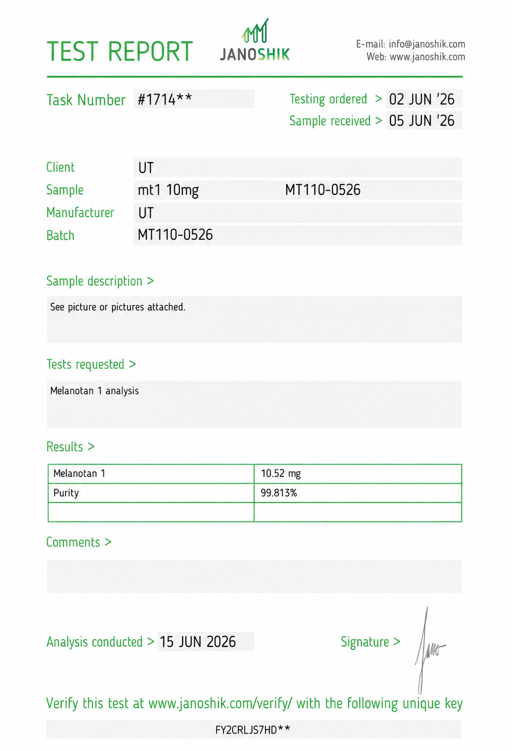 ABP-MT1 - 10mg