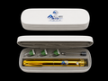 V4 Reusable Pen - Gold Pen with White Case