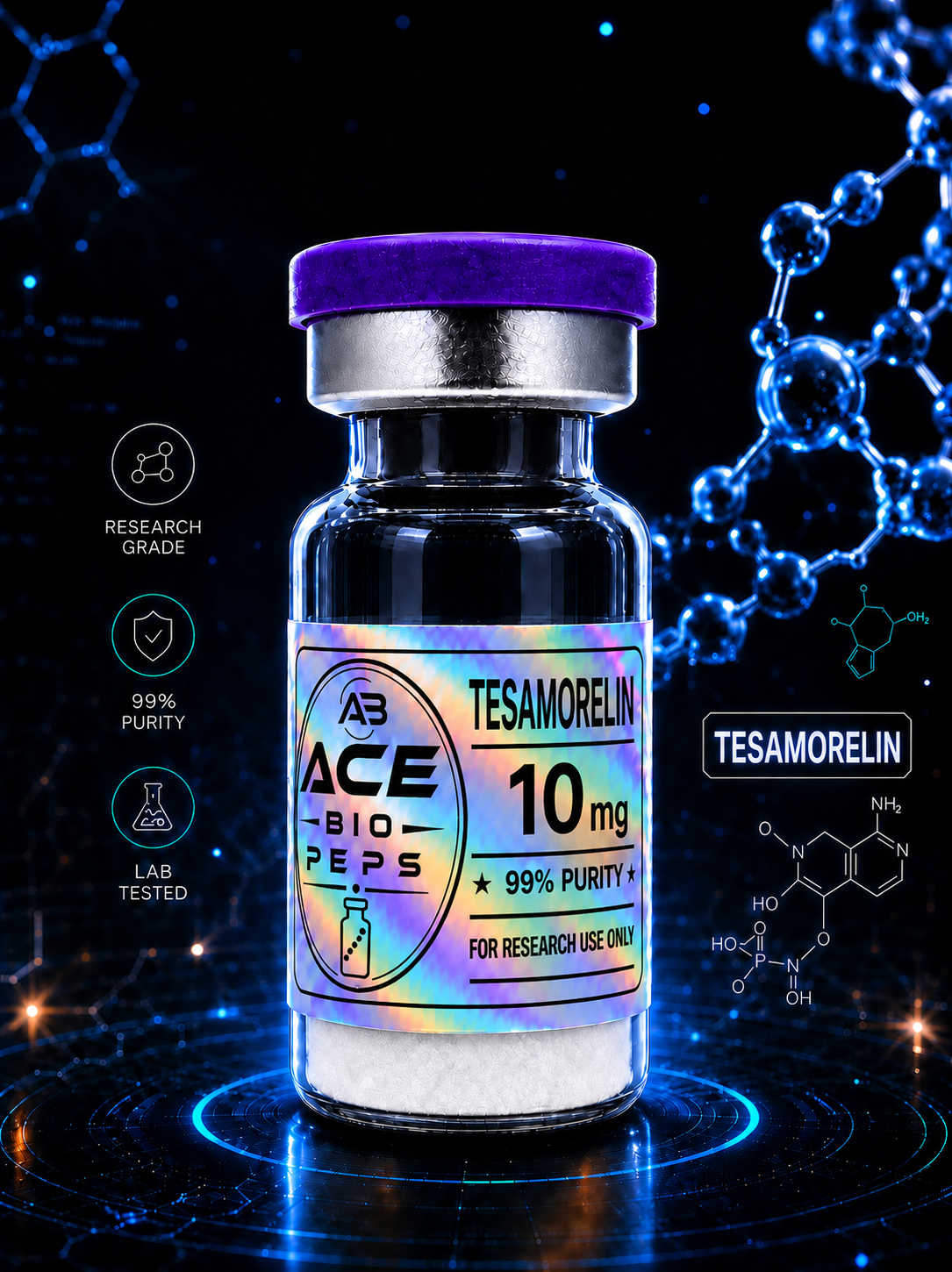 Tesamorelin - 10mg